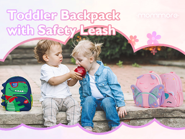 toddler backpack boys girls 2-4 with toddler leash 3D animal small baby backpack mini toddler bag