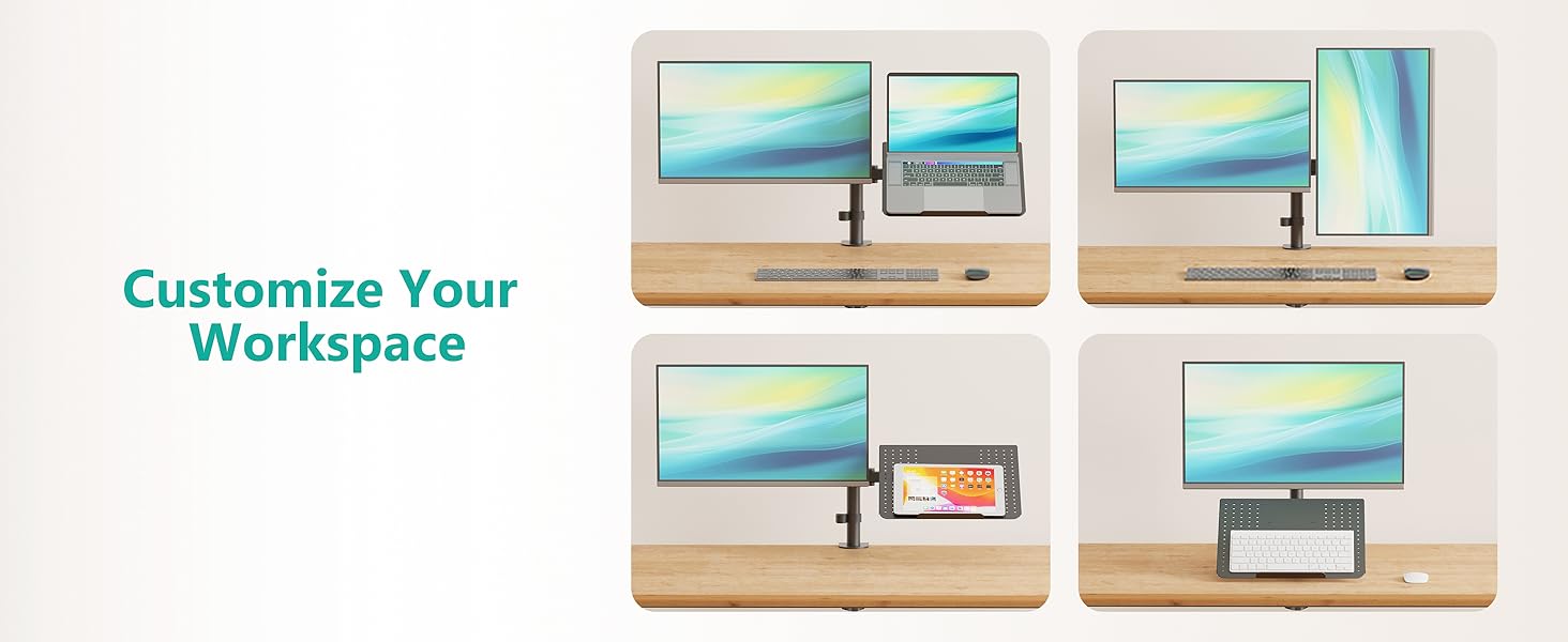 laptop and monitor mount monitor laptop mount monitor and laptop stand for desk