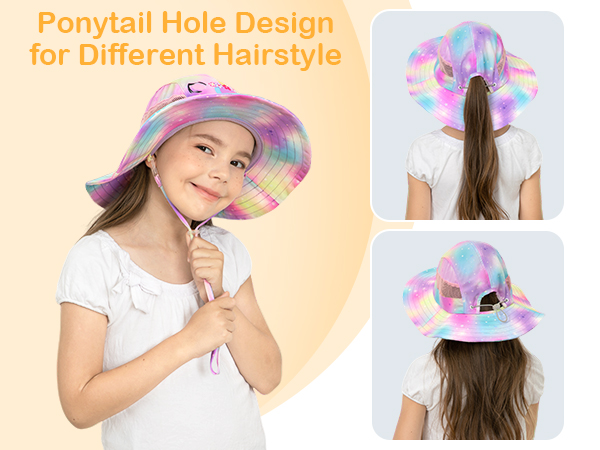 girls sun hat