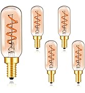 3W E12 Led Bulb Dimmable Amber Candelabra Base Equivalent Retro Edison Light Bulbs 25 watt Sphoon...