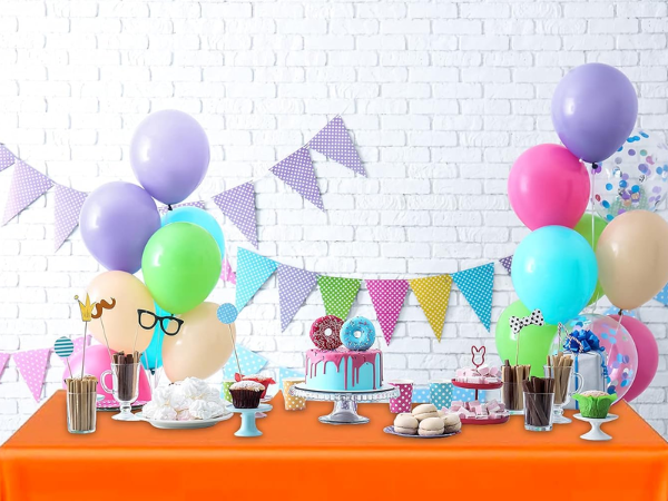 table cloth rectangle table birthday party table