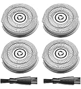 Head Shaver Replacement Heads Compatible with Skull Shaver Pitbull Gold PRO, Pitbull Silver PRO, ...