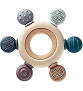 Baby Teething Toys for 0-6 6-12 Months, BPA Free Teether Sensory Toys for Babies 0 3 6 9 12 18 Mo...
