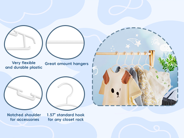 Standard Hook Durable Plastic