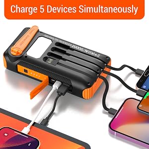 Charging 5 Devices Simultaneously