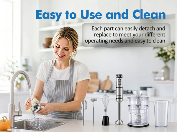 Easy to Use and Clean