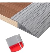 Floor Transition Strip Self Adhesive Vinyl Door Threshold for Doorways Carpet Edging Trim Overlap...