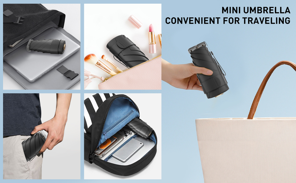 Compact umbrella for travel Mini Travel umbrella small travel umbrella compact mini