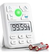 VOCOO Visual Timer for Kids, Digital Countdown Timer, Classroom & Kitchen | Tooth Brushing & Hand...