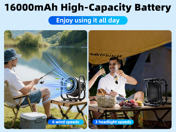Portable Outdoor Oscillating Fan