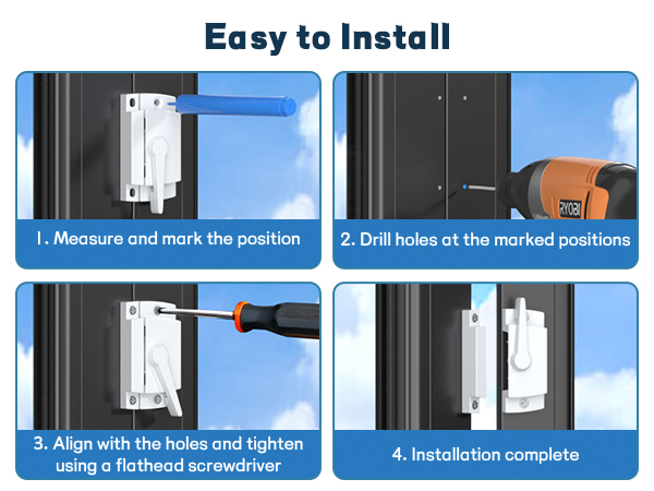 sliding window sash lock