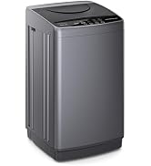 OLIXIS Portable Washing Machine, 7.7 lbs Full-Automatic Compact Laundry Washer, Stainless Steel D...