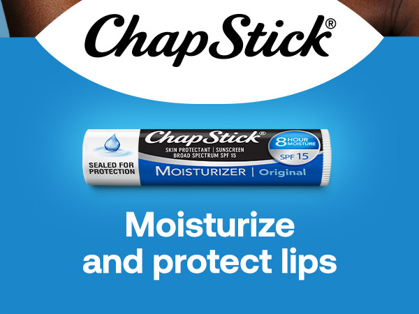 Moisturize and protect lips