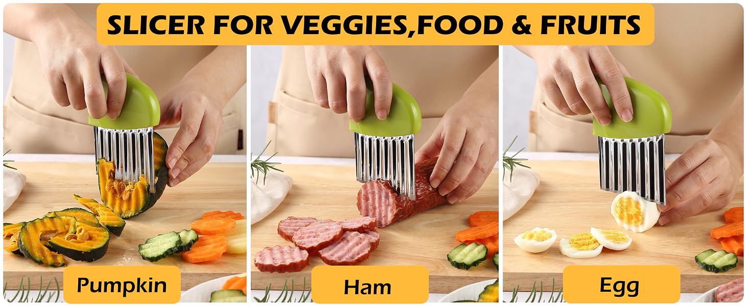 slicer for veggies food fruits pumpkin ham egg