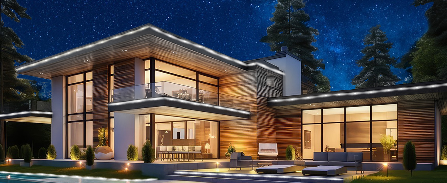 solar eave lights