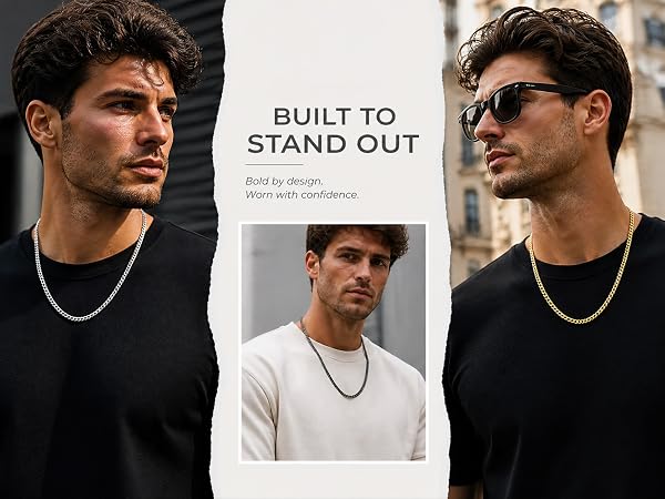 mens cuban link chain necklace