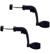 2Pcs Black Universal Plastic Power Handle Fishing Reels Crank Rock Arm Spinning Wheel Grasp