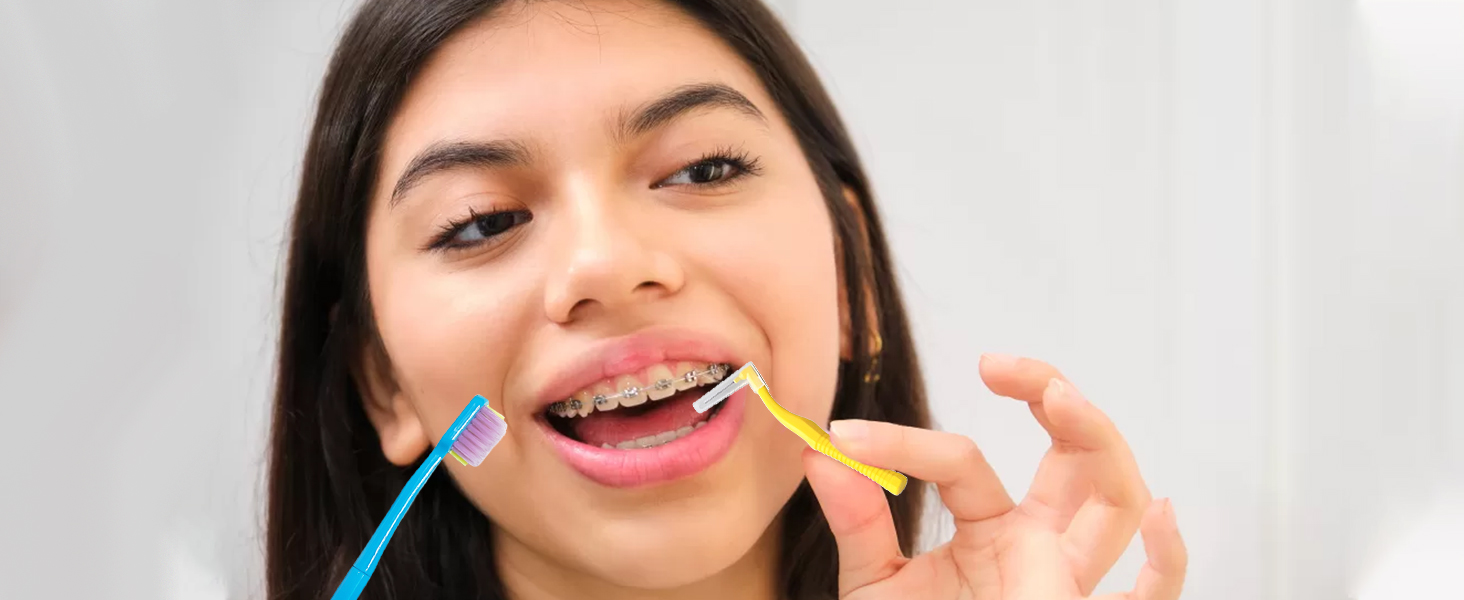 6-in-1 Orthodontic Oral Care Kit with Case