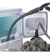 PetOde Dryer Vent Cleaner Kit Vacuum Hose Attachment, Quickly Lint Remover Dryer Lint Vacuum Atta...