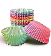 Standard Cupcake Liners Cupcake Cups 300-Count Food Grade Gradient Design Cupcake Papers Baking C...