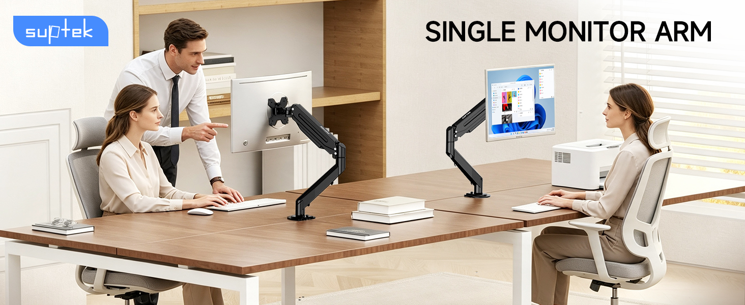 single monitor arm