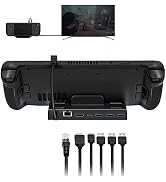 Mcbazel 6 in 1 Docking Station for Steam Deck, Dock with HDMI 2.0 4K@60Hz, 1000Mbps Ethernet Port...