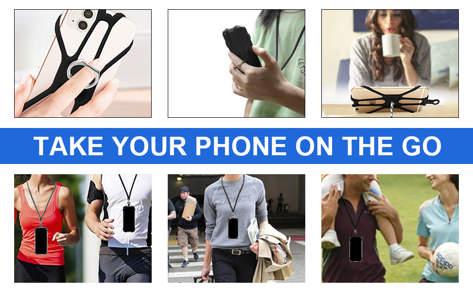 universal smartphone lanyard strap