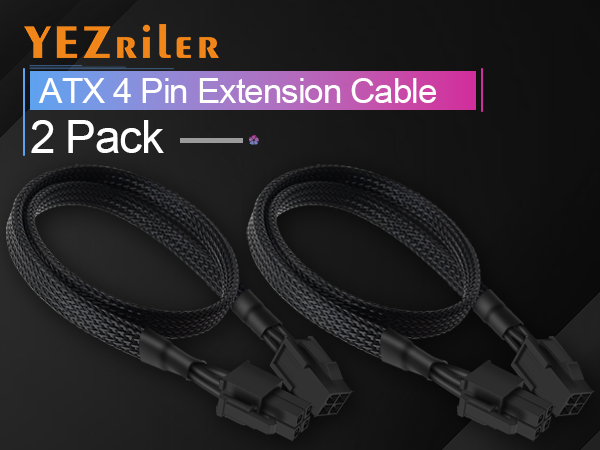 ATX 4 Pin Extension Cables