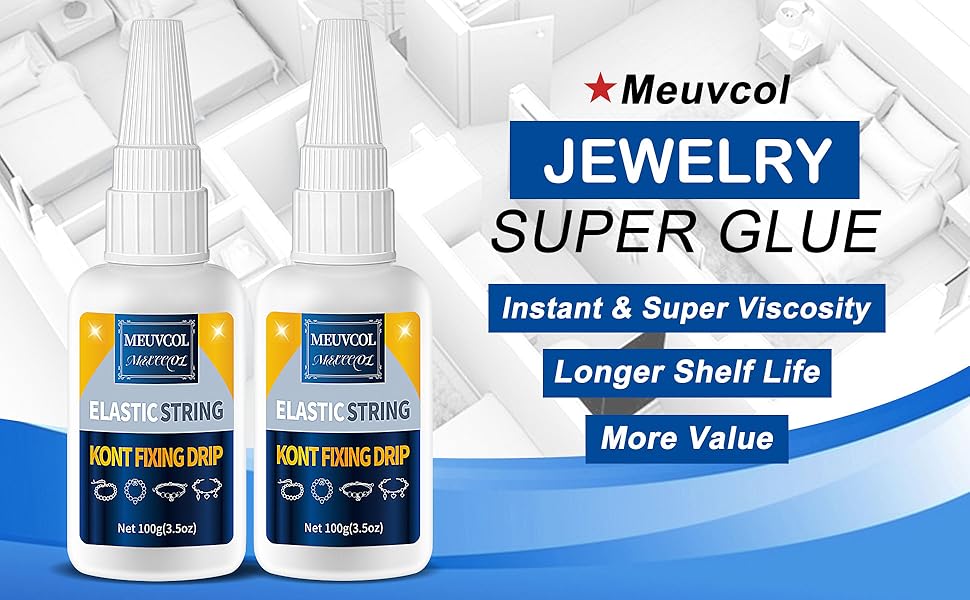 Jewelry Glue for Elastic String
