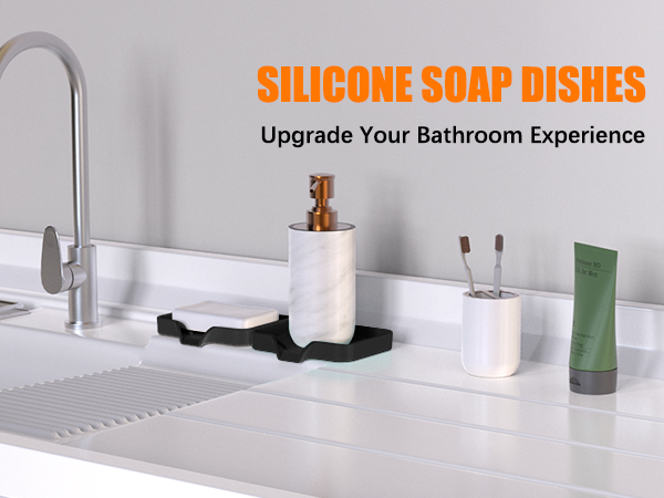 silicone soap dish