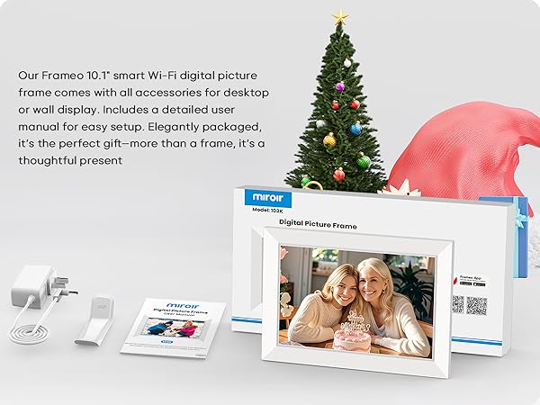 Miroir 10.1 Inch WiFi Digital Photo Frame frameo digital picture frame