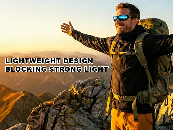 Polarized Sports Sunglasses For Men Cycling Driving Fishing UV400 Protection