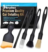 Car Detailing Brush Kit Exterior & Interior Car Cleaner Brush Set | Car Cleaning Kit | Car Access...
