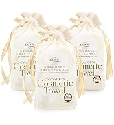 Lily Bell Disposable Face Towels, Cotton Tissue Dry Wipes Cotton Wipe for Sensitive Skin Makeup R...