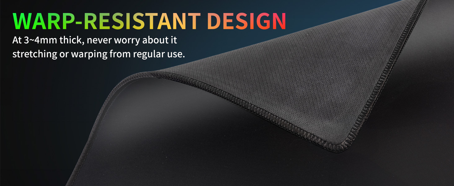 Large gaming mouse pad