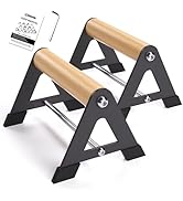 Mochantum Push Up Bar - Heavy-Duty Stainless Steel Pushup Stands with Non-Slip Base, 660LB Capaci...