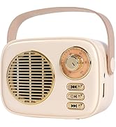 vxllenmes Retro Bluetooth Speaker, Vintage Decor,Best Birthday Gifts Ideas for Women Teenage, Sup...