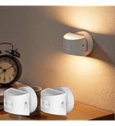 L LOHAS LED Motion Sensor Night Light, Rechargeable Motion Sensor Stair Lights indoor, Wireless W...