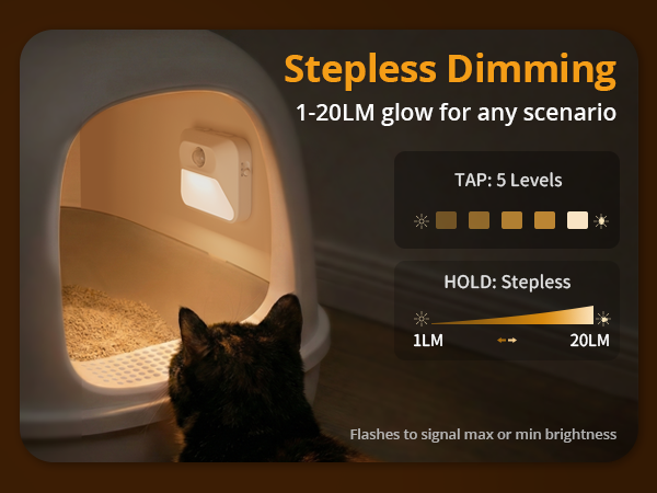 dimmable night light