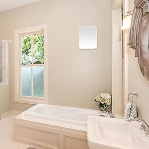 Hanging Make Up Mirror Bathroom for Shower Shaving