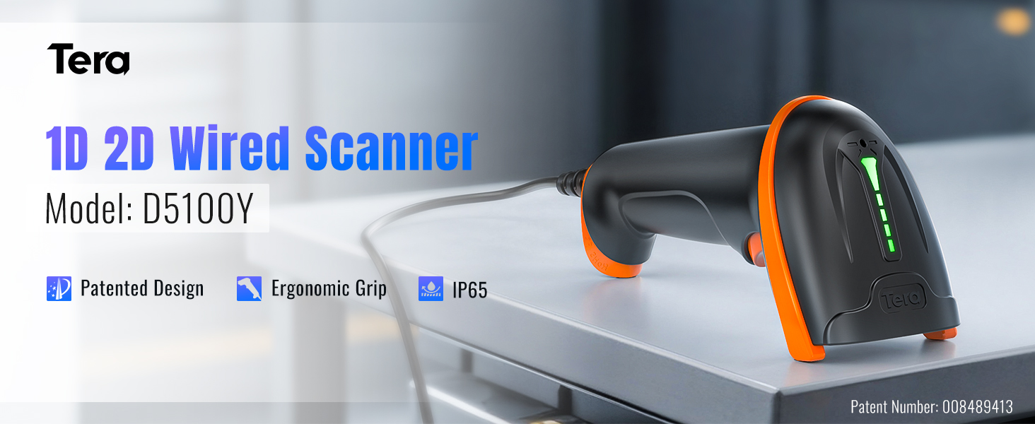 barcode scanner wired