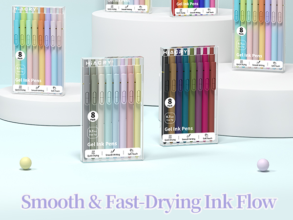 gel pens