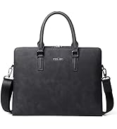 FSD. WG Business Bag Leather Messenger Bag Water Resistant Business Travel Briefcase Handbag Brie...