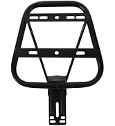 Mikikit 1set Adjustable Bike Tail Rack for Electric Bicycles Back Rack with Versatile Storage Eas...