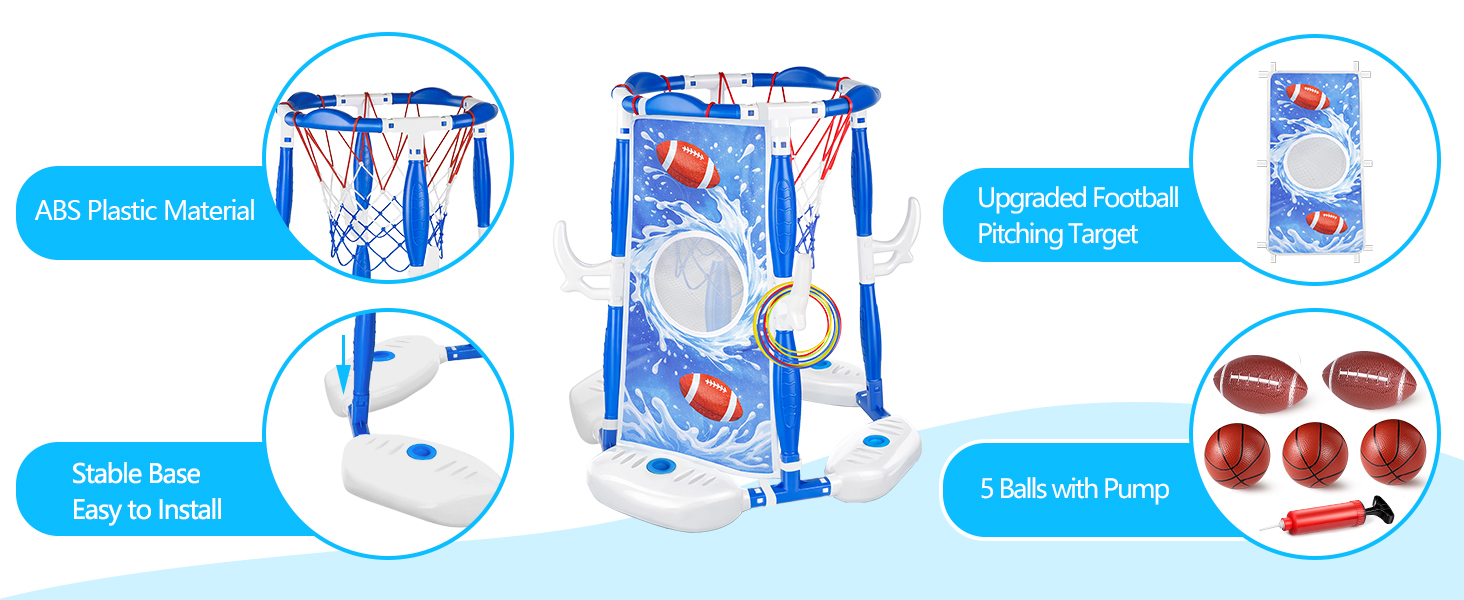 Pool Basketball Hoop