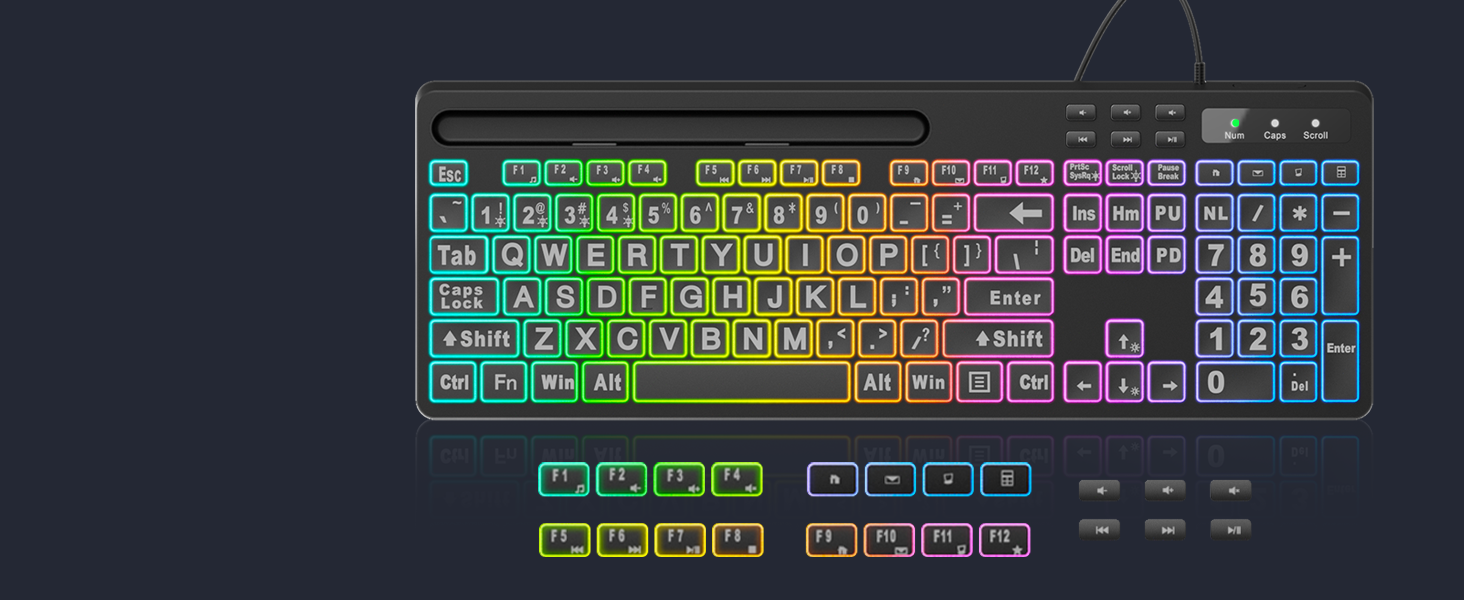 Wired Computer Keyboard