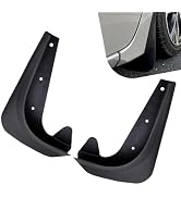 Zosgrew 2 PCS Car Mud Flaps, Splash and Stain Resistant Tire Splash Guard, 8.27 x 12.6In Front Si...