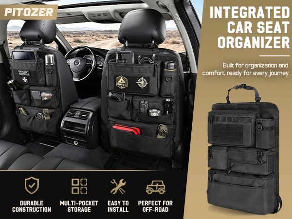 car seat storage organizer