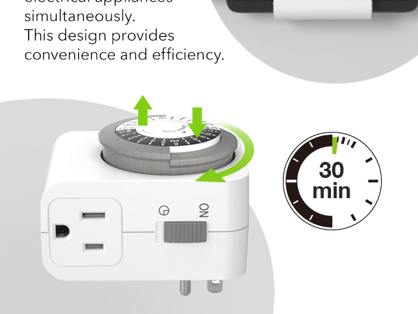 electrical timer for outlets