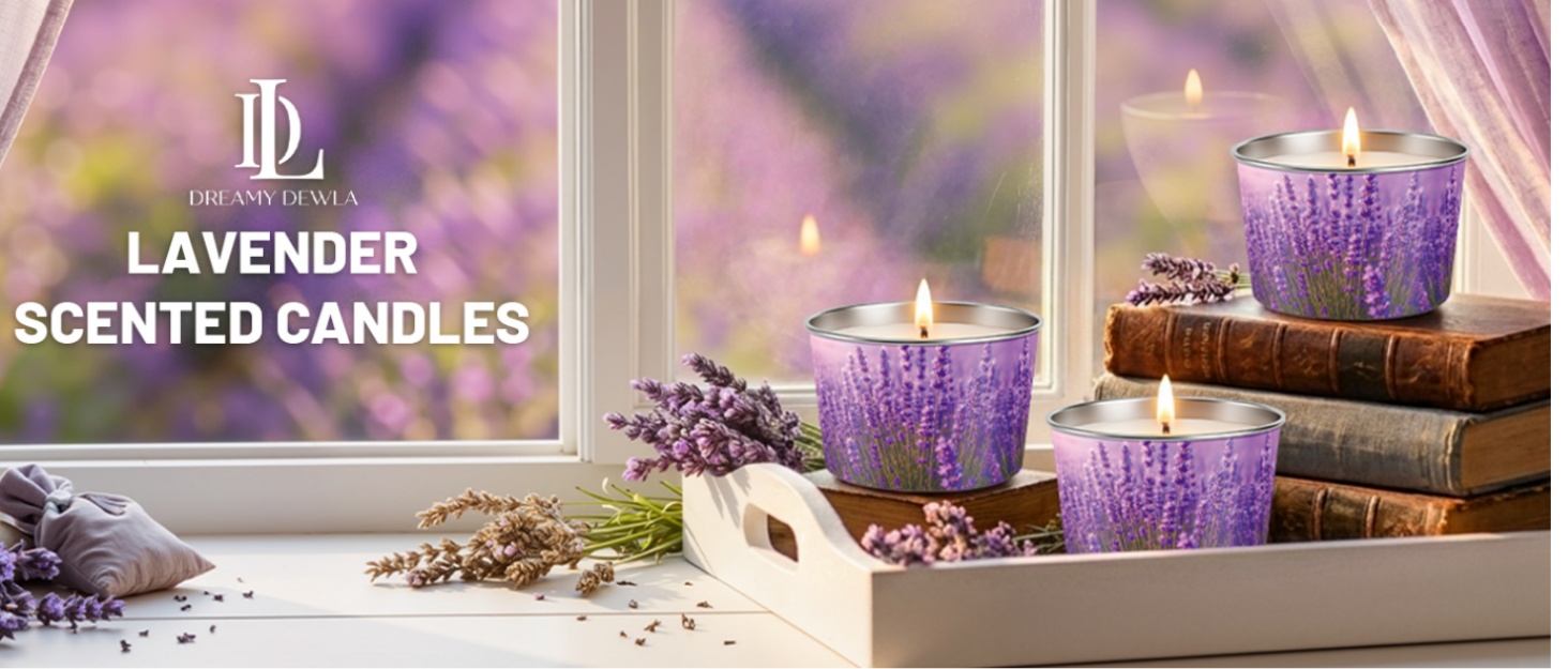 lavender candles
